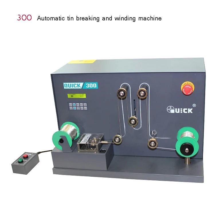 

Automatic tin breaking and winding machine QUICK-300 50W with parameter storage 300A/300B