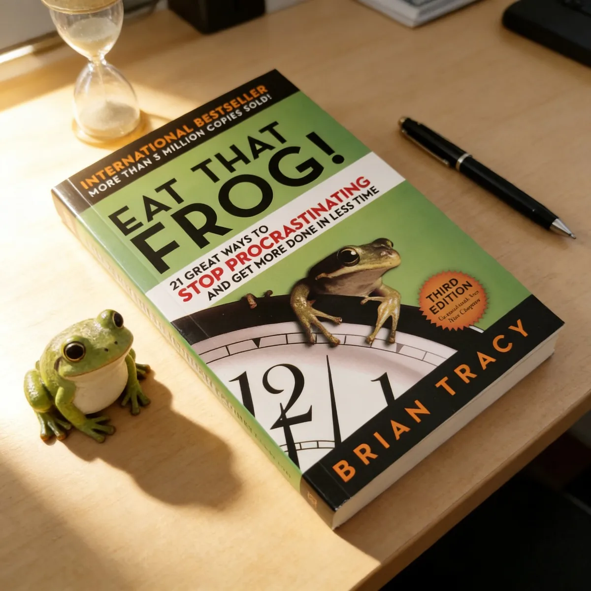 

Съешь ту лягушку! Руководство по тайм-менеджменту и повышению продуктивности: 21 способ остановить прокрастинацию, автор Брайан Трейси