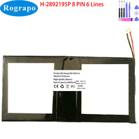 New 7.6V 4000mAh H-2892195P Notebook Laptop Battery 8 PIN 6 Wire Plug