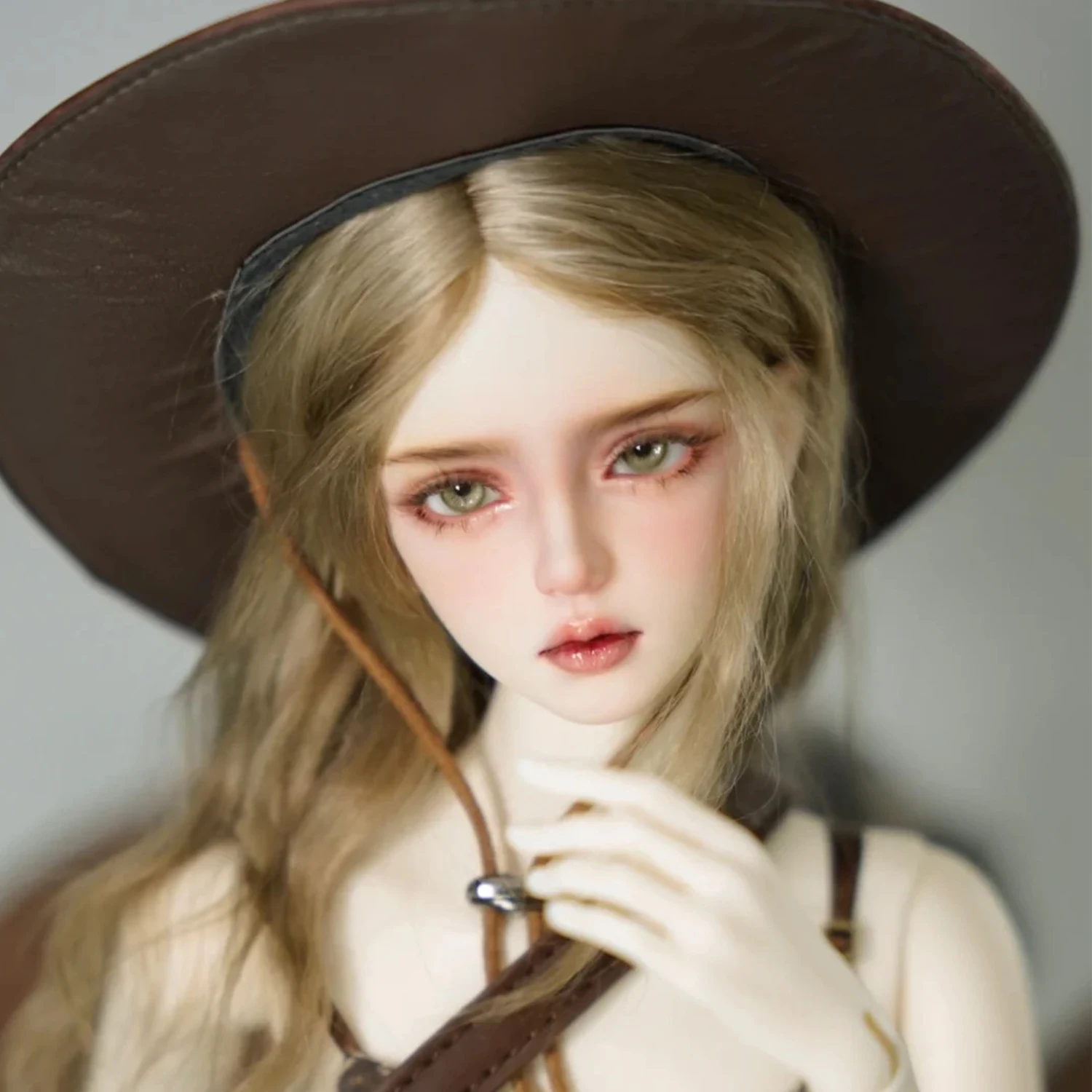 Ml stella bola articulada boneca cabeça 1/3 artesanal resina figura única presente de ano novo brinquedos presente dos namorados