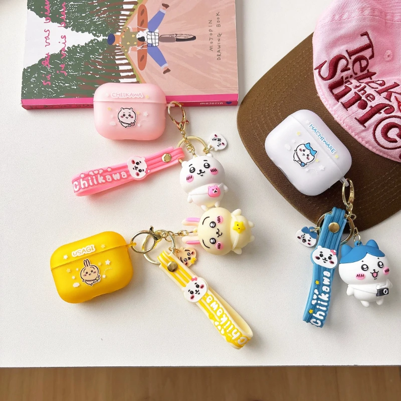 Chiikawa Hachiware Usagi Kawaii Anime Cartoon for AirPodsPro4 Protect Earphone Case Fashion Simple Exquisite Good-looking