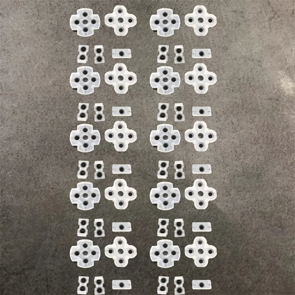 1/5/10 комплектов, сменная подушечка для клавиш P4, геймпад, проводящий клей, P-S4, 2,0, резиновая подушка с кнопкой, функция направления, подушка для клавиш