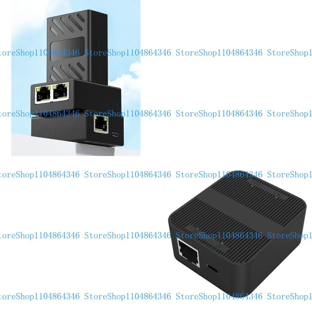 

5asd 1000Mbps 2 In 1 Out/1 In 2 Out Internal External Switcher Splitter Box