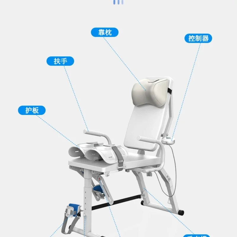 Ejercitador eléctrico inteligente de flexión y extensión de extremidades inferiores, rigidez de piernas, flexión, enderezamiento, entrenamiento de ángulo pasivo