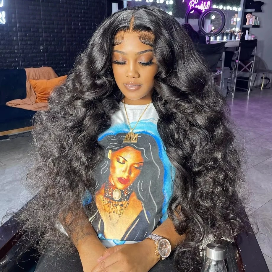 

Hd Lace Wigs 13x6 Human Hair 250 Density Body Wave Human Hair Wigs 100% 40 Inch Lace Front Human Hair Wig 13x4 Lace Frontal Wig