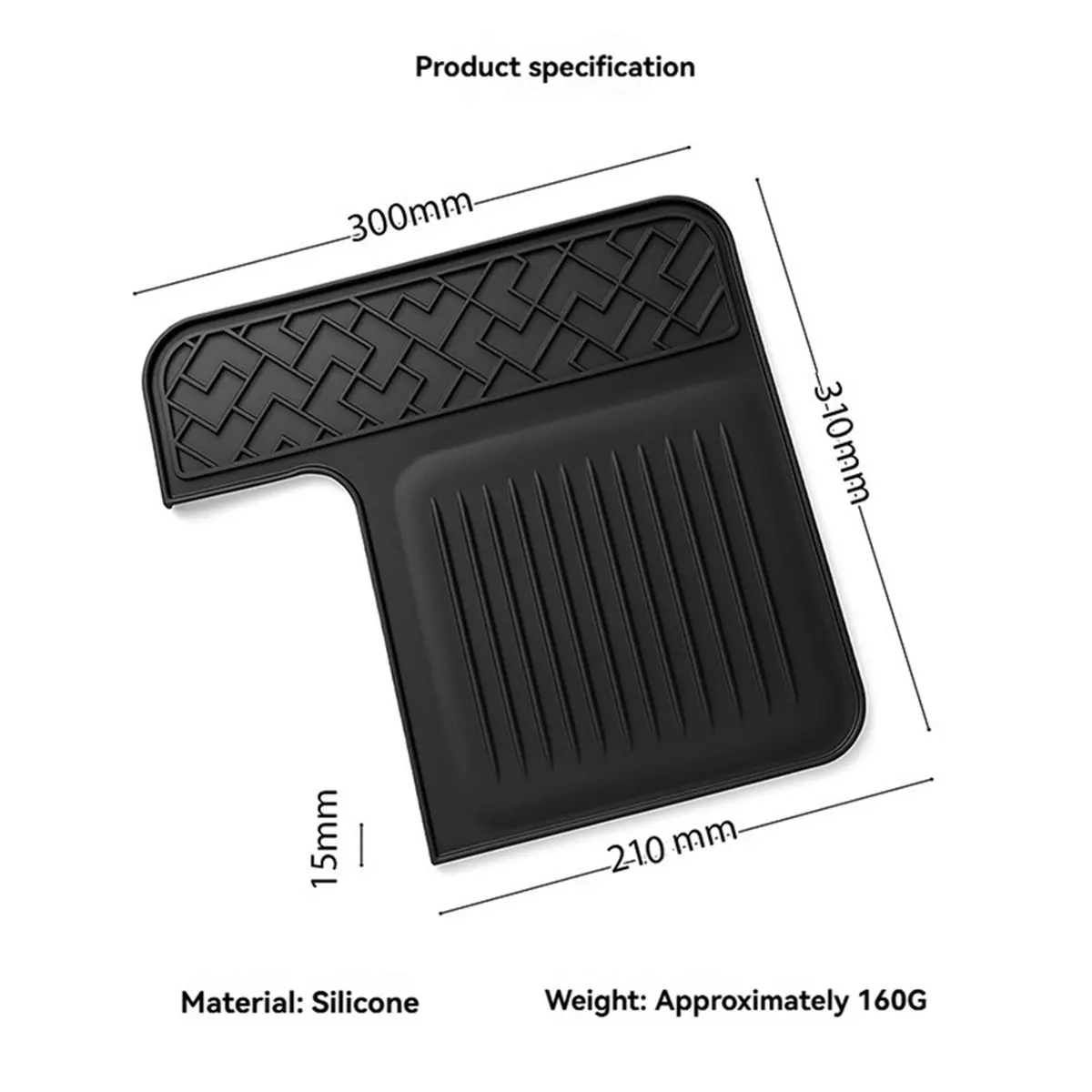 Top For Ninja ES601 ES655 ES701 Coffee Handle Tamper Holder Portafilter Funnel Anti-Slip Mat Espresso Machine Tool Set