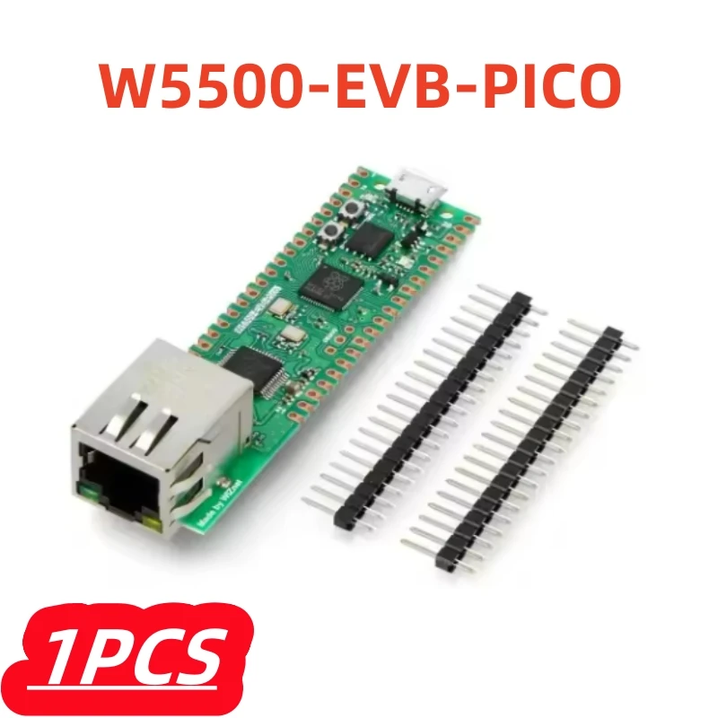 1Pcs/lot W5500-EVB-PICO New RP2040 GPIO W5500QI Evaluation Board Development Boards