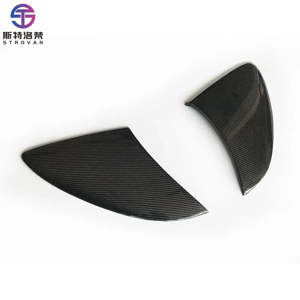 

STLF 540 570 Full Carbon Fiber Side Fender Door Bumper Air Intake Trim Cover Spoiler Splitter for Mclarens 540c 570s 2011+