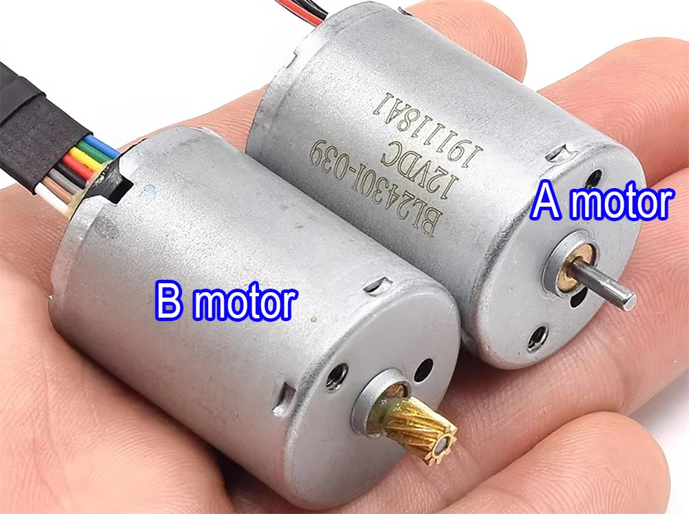 5650RPM DC6V-12V 3-phase 8-wire high torque internal rotor 2430 Hall brushless motor