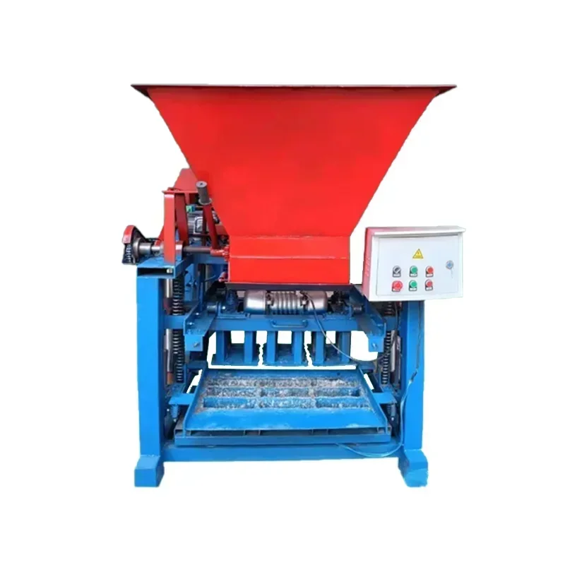 Cement standard hollow cushion block large, medium and small hydraulic fully automatic block forming machine