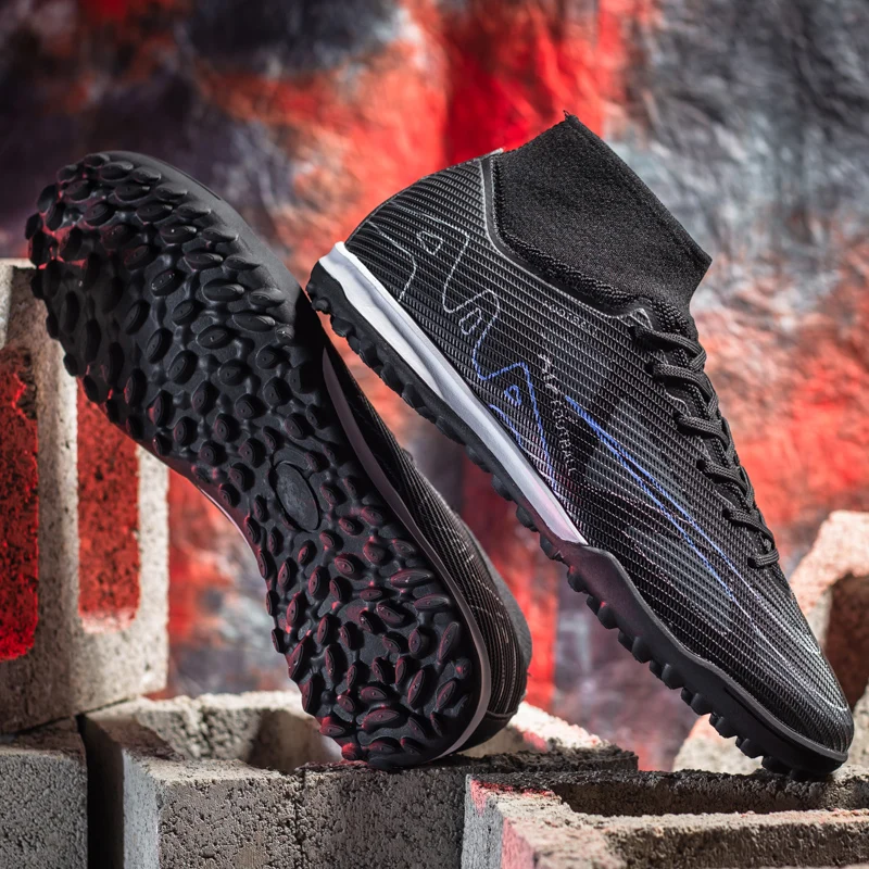 

Professional Original Men Sneaker TF/FG Outdoor Football Shoes Field Society Cleats Indoor Fast Football Boots Soccer Shoes