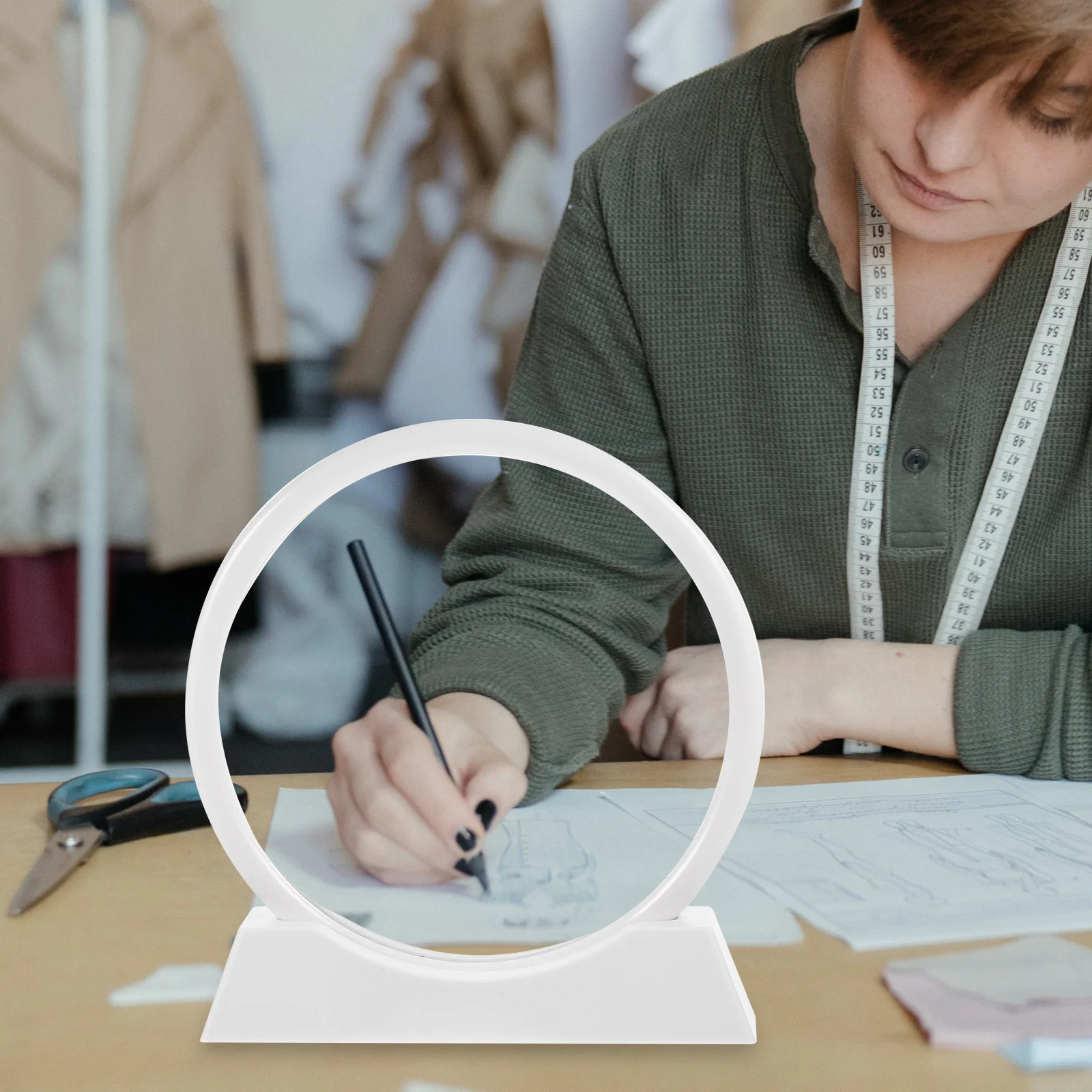 1 Juego de Kit de decoración de pintura de arena movediza DIY, arte de paisaje de arena duradero para decoración de mesa de salón de oficina en casa