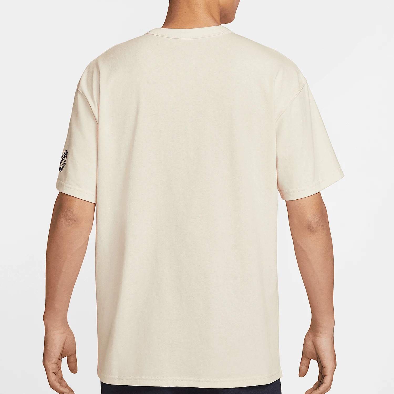 Nike genuine comfortable summer men's pullover pattern breathable short sleeved shirt HQ1311-901