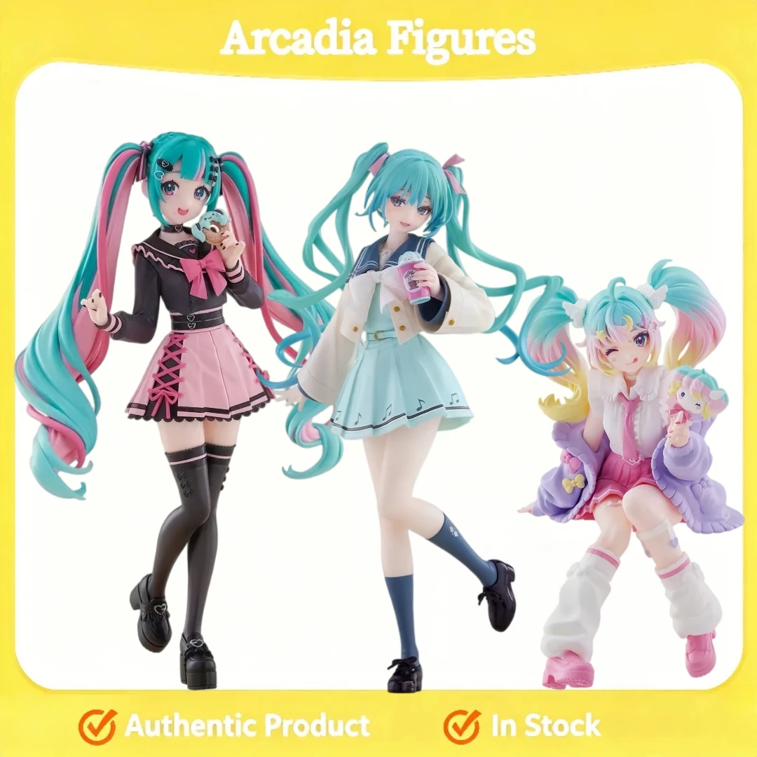 [pre-vente]-original-furyu-vocaloid-hatsune-miku-sweet-campus-life-bitter-sweet-ver-figurines-de-collection-modeles-d'anime-jouets-poupees