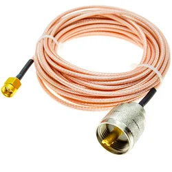 RG316 SMA Male to PL259 SO239 PL-259 UHF male PL259 50 Ohm Low Loss Jumper Coax RF Cable