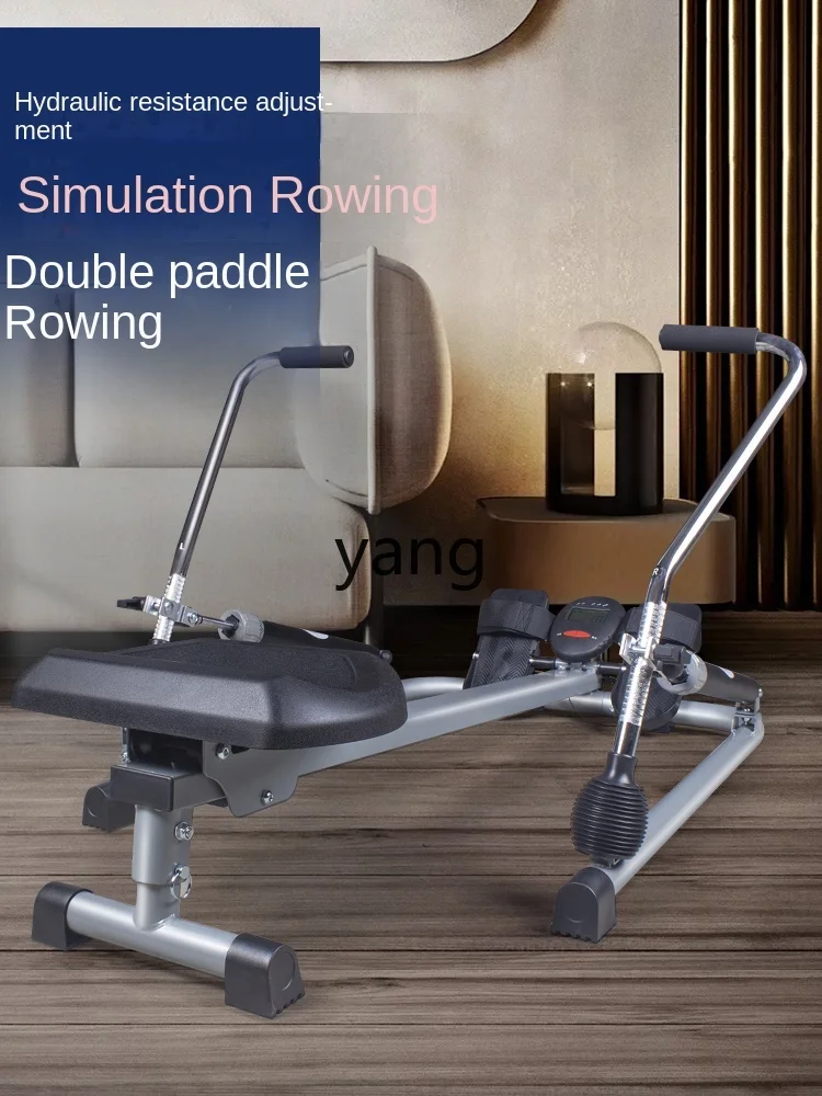 CX Household Mute Hydraulic Rowing Machine Fitness Equipment Multifunctional Double Paddle