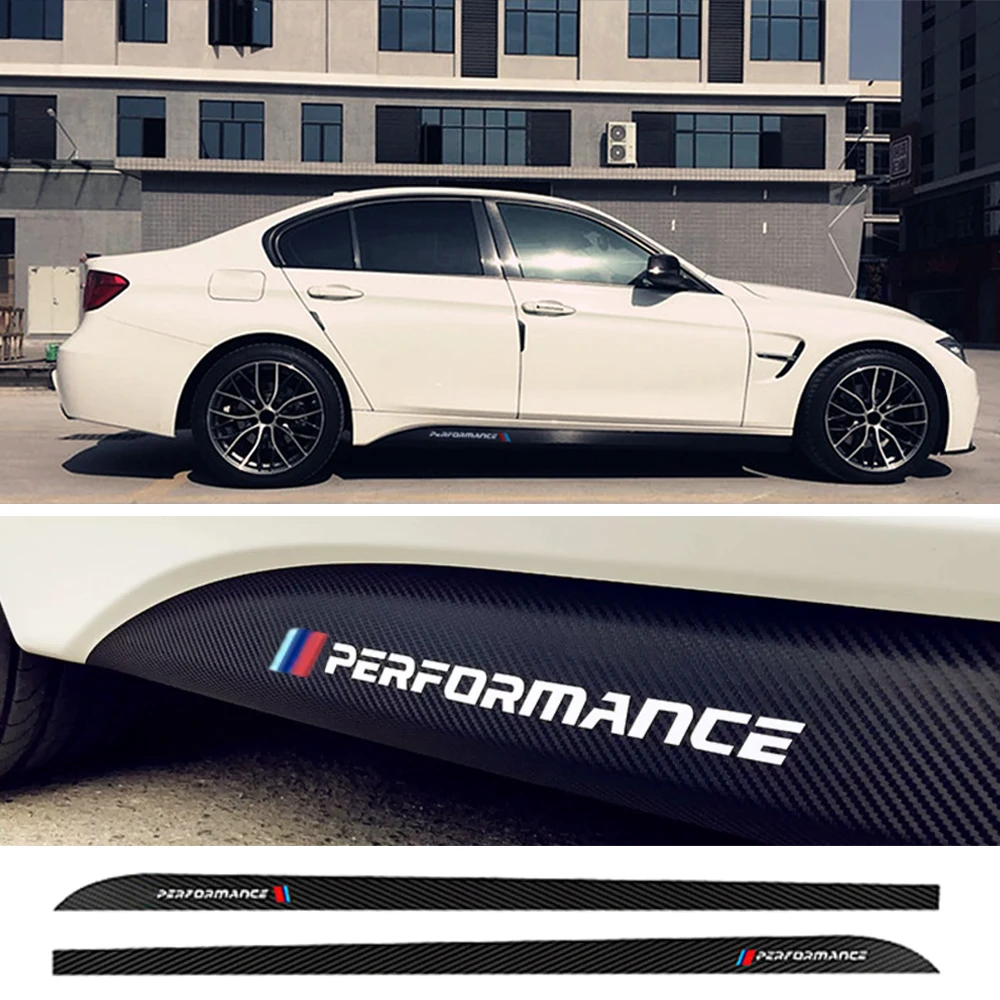 

M Performance Door Side Skirt Sticker Decal For BMW F20 F40 F22 F30 E90 F32 F10 F06 F07 F46 M3 M4 M5 E60 Z4 G20 F15 F16 G30 X1