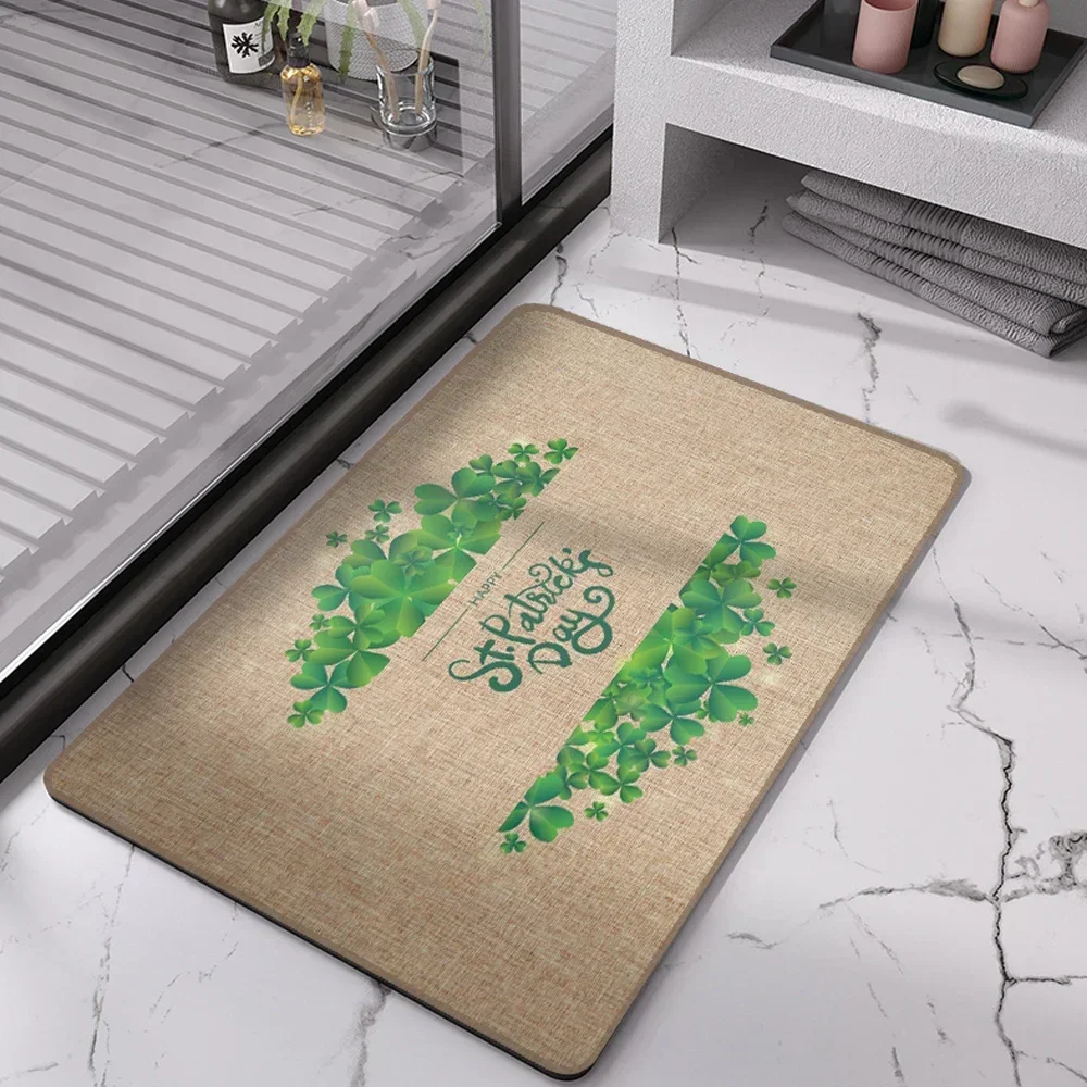 60*90mm Linen Type Floor Mats  Doormat Home Rugs Carpet Bathrooms Toilets Bedroom Entrance Mat