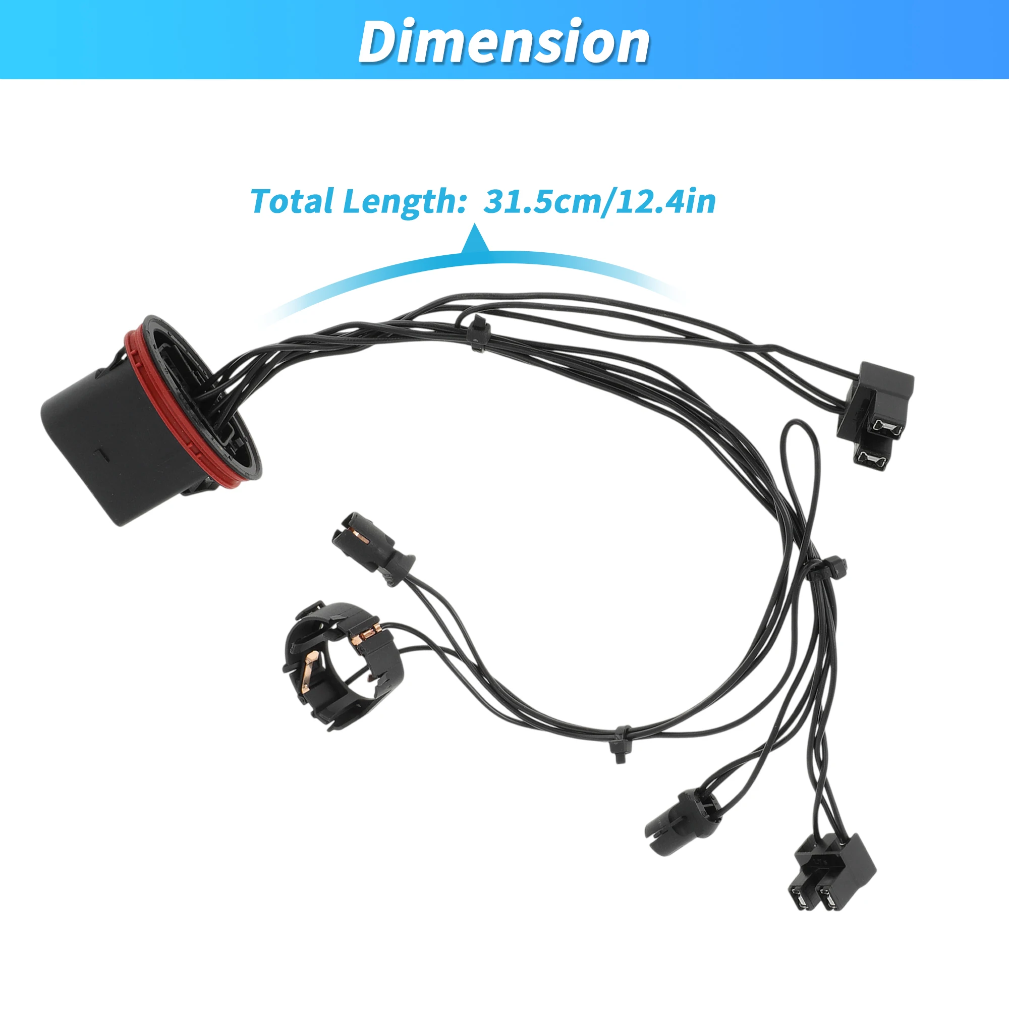 UXCELL العلوي الأسلاك تسخير لمرسيدس بنز W204 C300 C230 C350 2008-2011