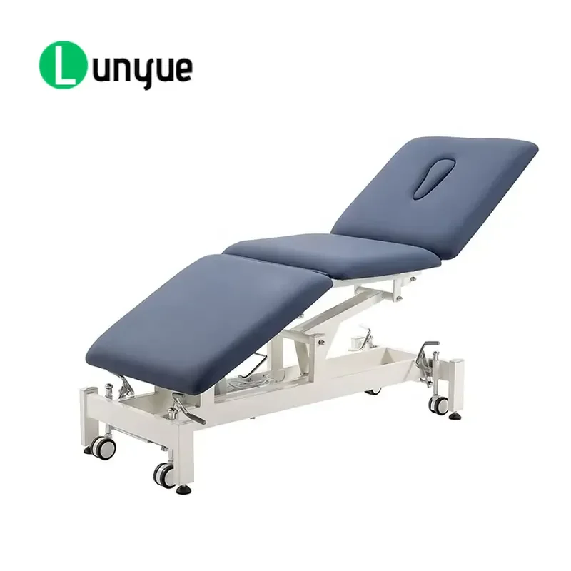 Medical Bed PT Training Treatment Bed Class I Physiotherapy Bed with Infrared Function Metal and Leather Material for