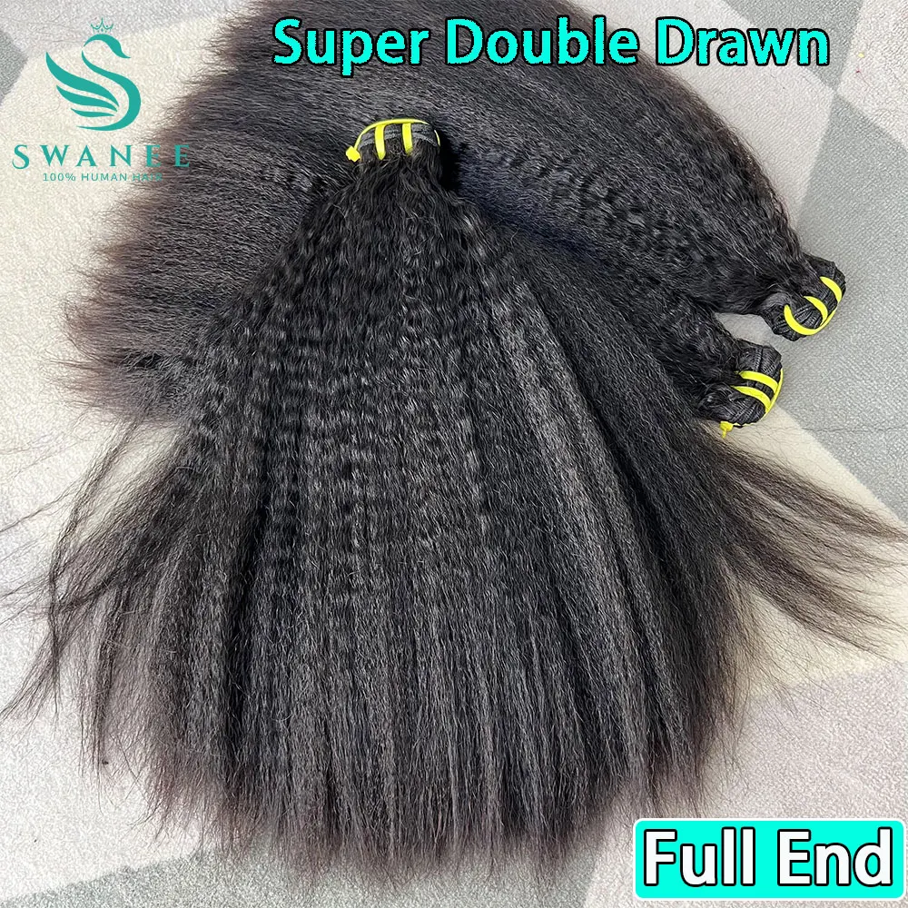 

Супер двойной рисунок, 30 дюймов, 100% человеческие волосы, кудрявые прямые 3 пучка, необработанные девственные необработанные прямые волосы яки, объемные плетения волос