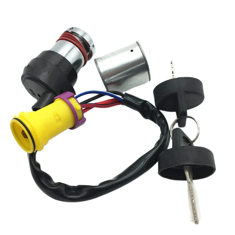 Motorcycle Ignition Key Switch Start Switch Ignition Lock Motorcycle Accessories Suitable For ATV 260CC 300CC