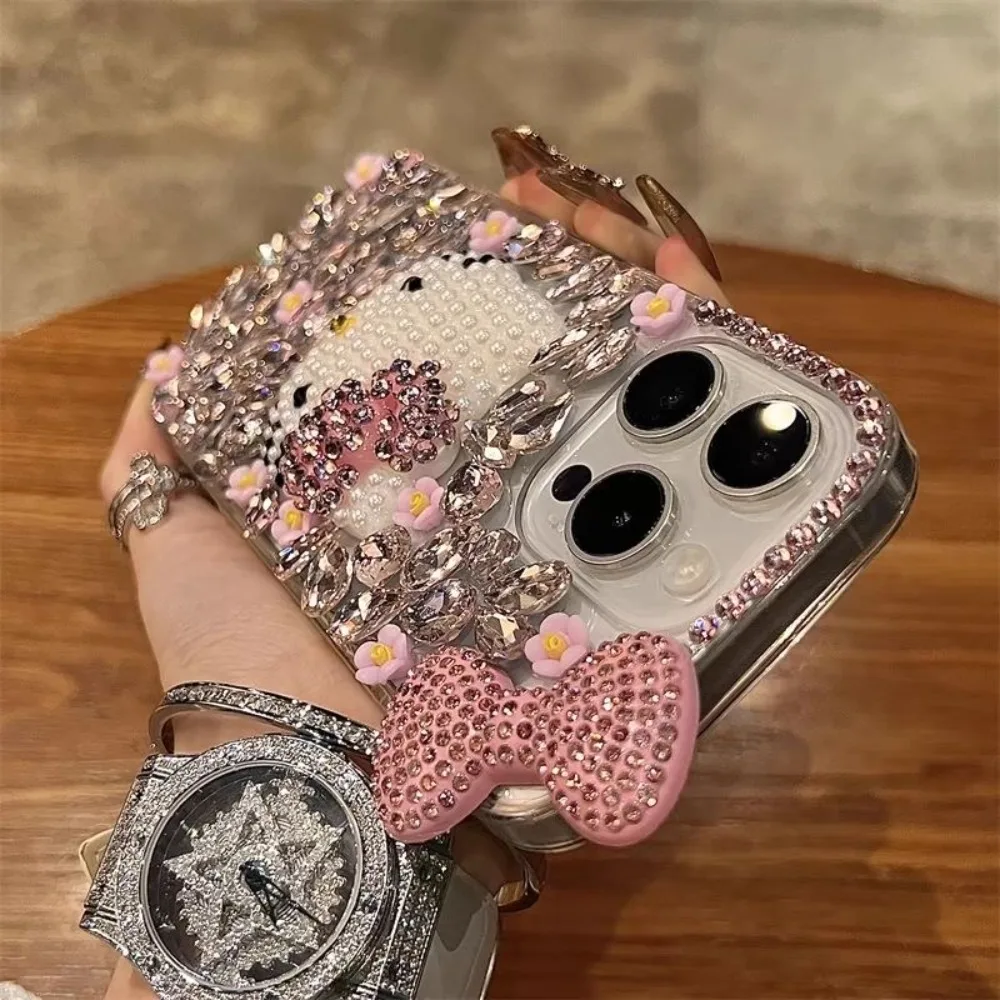 Hello Kitty Strass-Hülle für ZTE Blade V50 Vita V50 Design V60 V70 V80 Design Axon 50 Lite 60 70 Z80 Z50Ultra A73 A54 A34 A35 – Detail 6