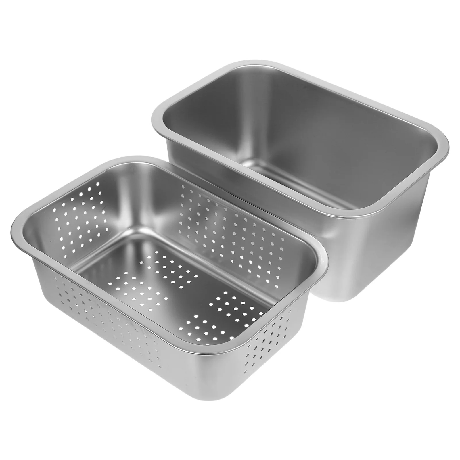 

Mesh Sink Colander Basket Stainless Steel Fine Mesh Drain Basket Mesh Vegetable Washing Basket Kitchen Sink Food Catcher