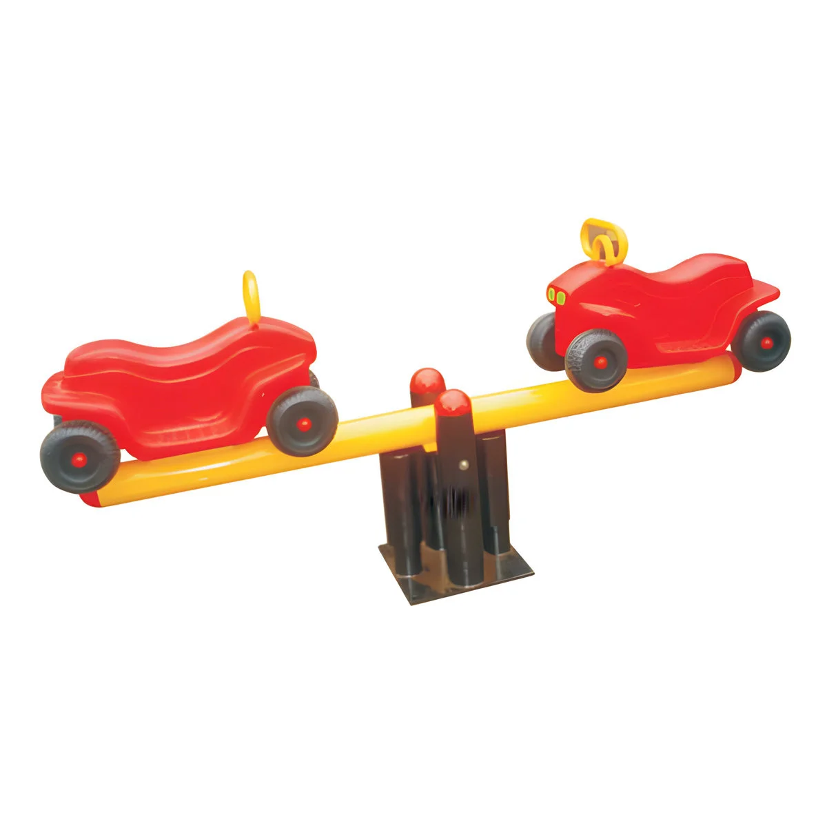 Popular Wholesale Price Durable Amusement Park Kids Favorite Double Seats Attractive Outdoor Playground Seesaw