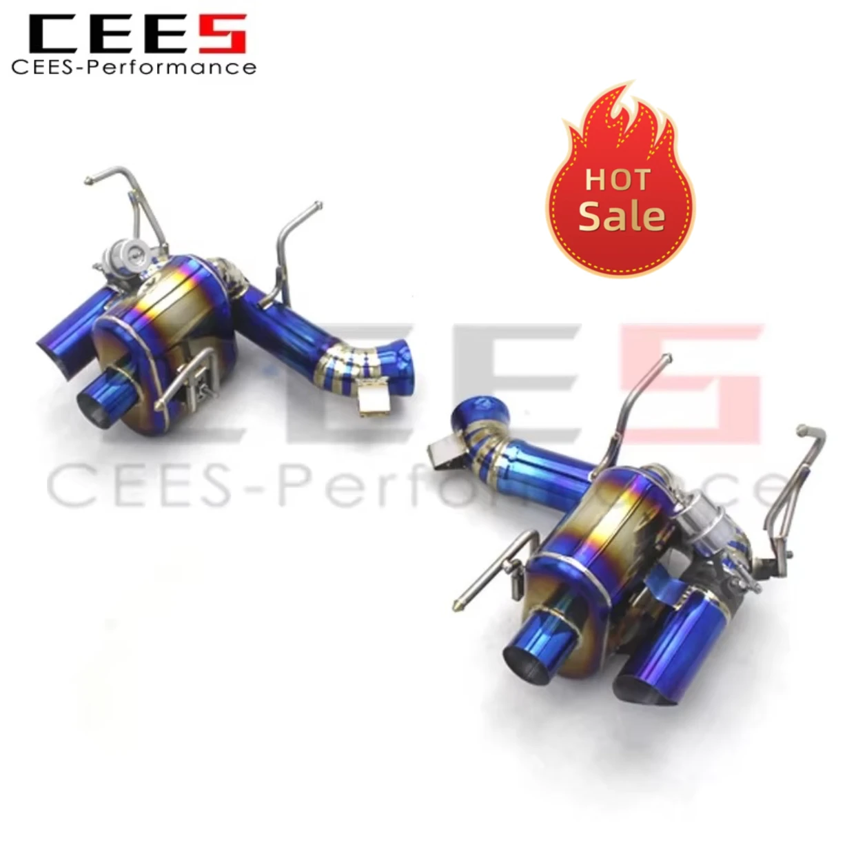 

CEES Factory Custom Alex Exhaust for Ferrari 812 V12 6.5L 2017-2020 - Valved Catback Muffler