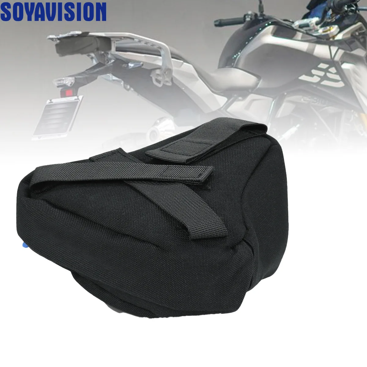 

Сумка для инструментов для мотоцикла, черная для BMW R1300GS R 1300 GS R1300 GS 2023 2024, набор инструментов для заднего крыла мотоцикла, сумки для хранения