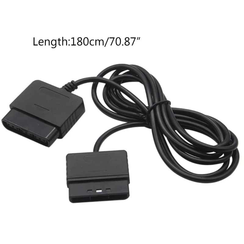 E9LB 1.8M Bộ Điều Khiển-Dance Pad Bánh Xe Súng-Nguồn Điện Nối Dài Dây Dòng Tương Thích Cho PS1/PS2-Slim Line Máy Chơi Game-Bảng