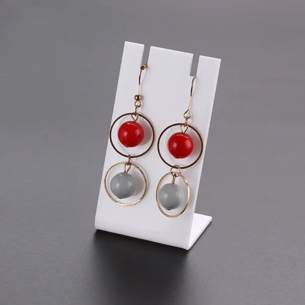 Necklaces Storage Rack For Girls Acrylic Transparent Women Jewelry Holder Jewelry Organizer Ornaments Earring Display Rack