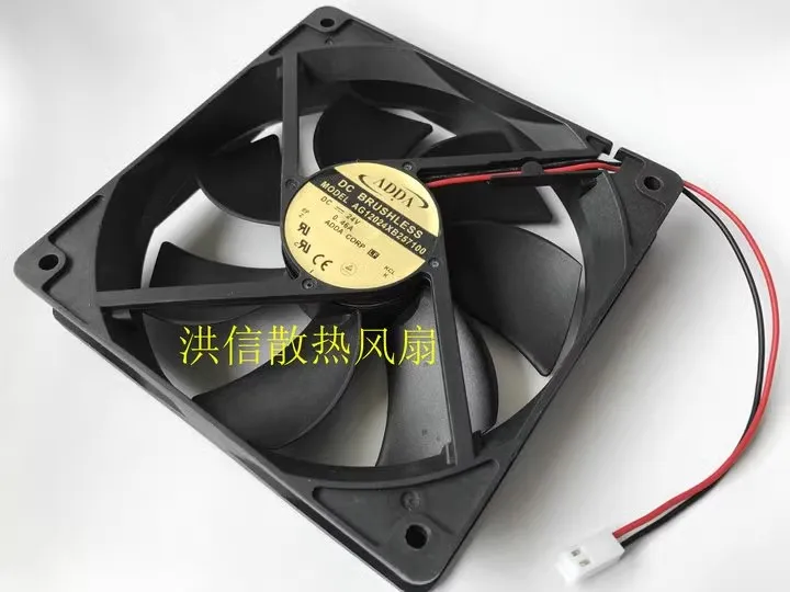 Free shipping original ADDA 12025 AG12024XB257100 DC24V 0.46A 12CM frequency converter cooling fan