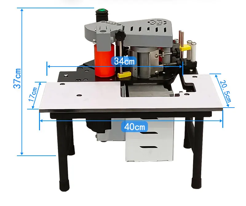 MY50 Portable Handheld PVC Edge Bander Small Manual Wood Based Panels Machinery