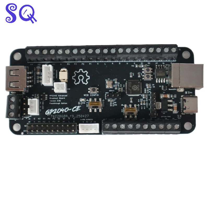 Advanced Breakout Board GP2040-CE Raspberry Pi RAC PICO Game
