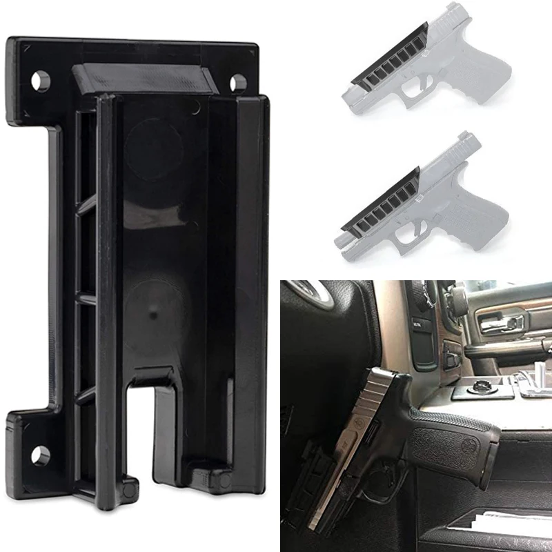 

American tactical magnetic pistol sling, flat head shotgun magnet holder, can be installed in car/office chair/home