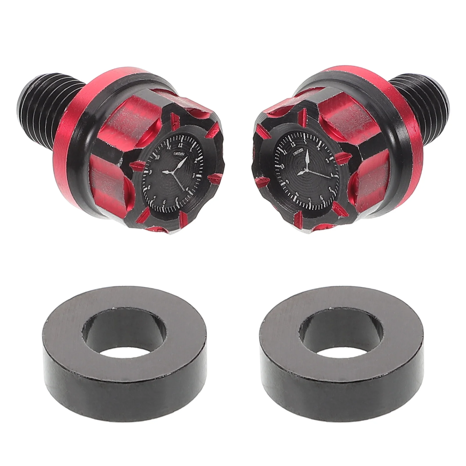 

1 Pair Motorcycle Accessories M10 Aluminum Alloy Rear View Mirror Screws Hole Plug Blanking Caps For Universal Motorcycles