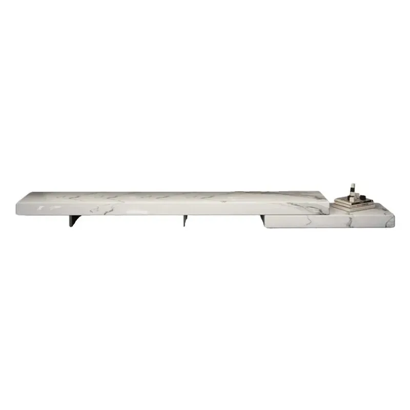 Minimalist light luxury Italian rock panel TV cabinet can be retractable and simple 2025 new coffee table combination set