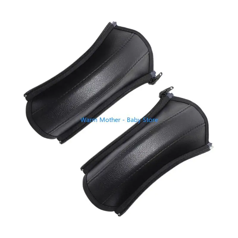 

Чехол на подлокотник для детских колясок из искусственной кожи, ручка тележки для новорожденных, бампер, защитный чехол на руль,