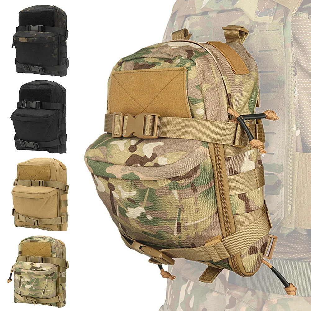 1000D Tactical Bag Outdoor Sport Water Bags Mini Hydration Bag Tactical Tool Backpack Outdoor Hunting Assault Tactical Pouch