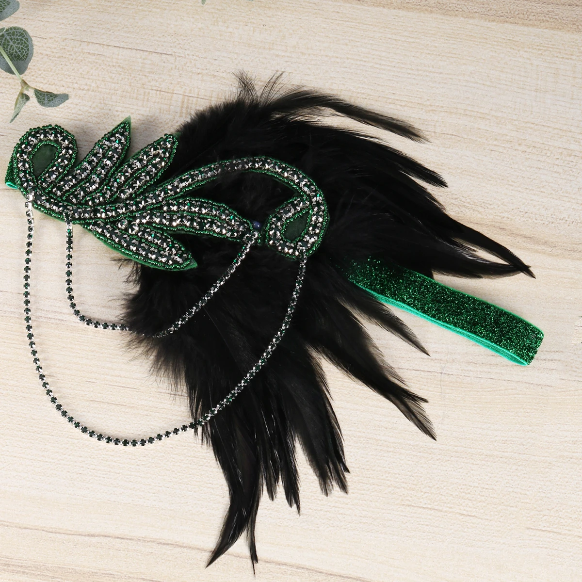 

Retro Headband Hair Accessories Elastic Band Rhinestone Decorated Party Banquet Wedding Travel Memory Fashion Elegant
