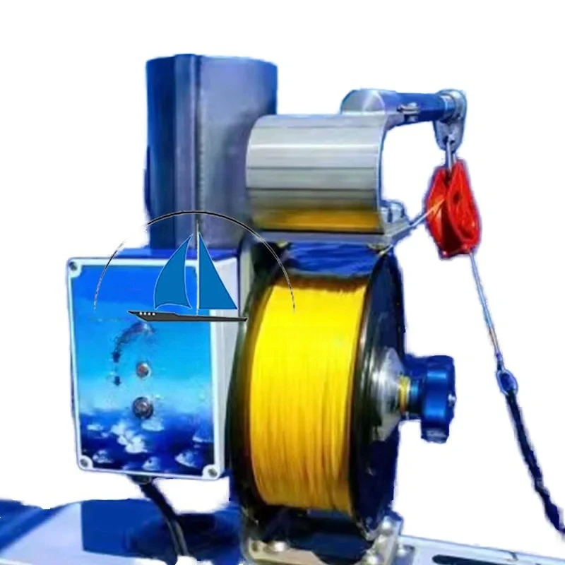 Boat Deep Sea Winch Deep Fishing Reel Hand-electric Pull Boat Fishing Rod Vessel Gear - view 3