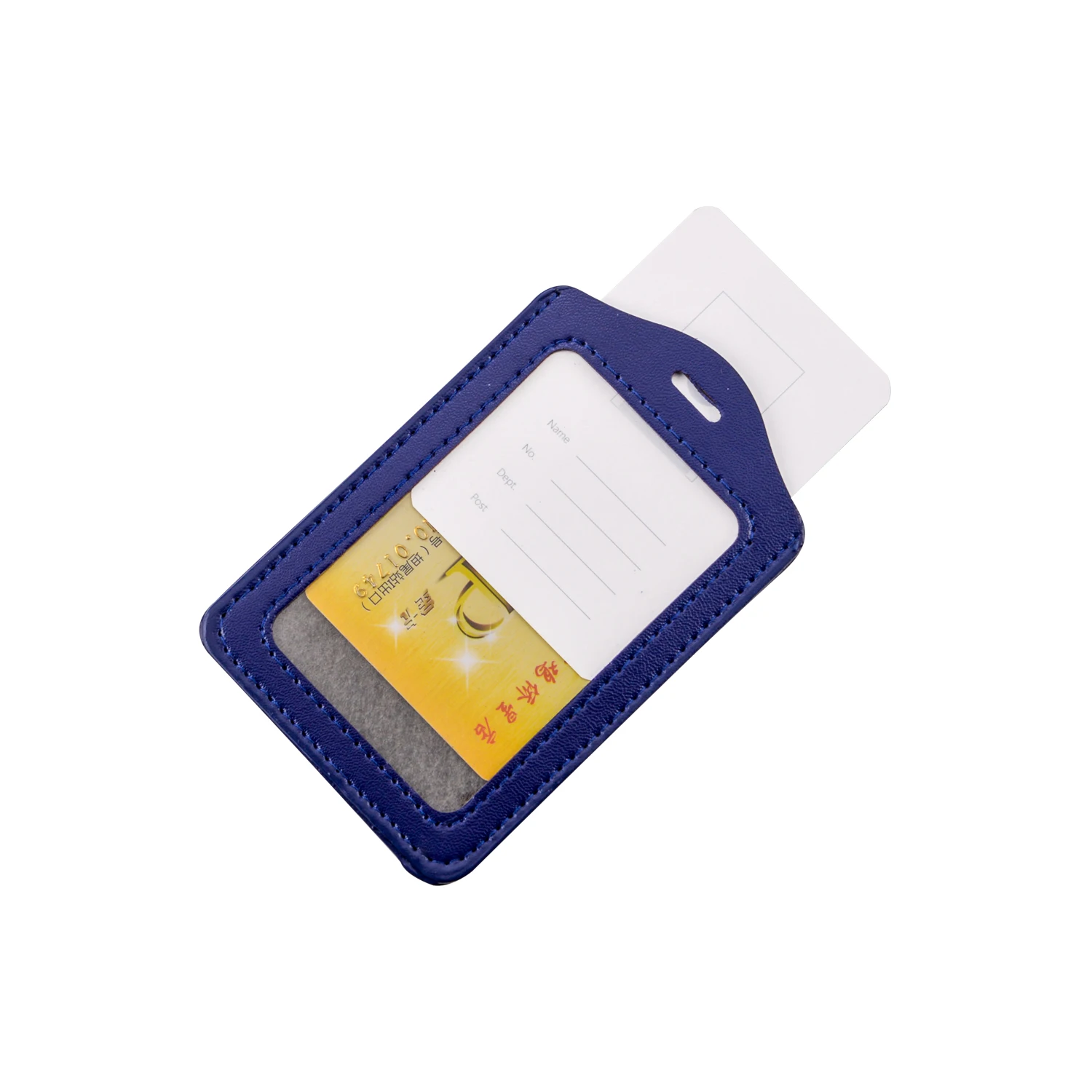 No MOQ PU Material Employee Access Card holders and Customized Lanyard