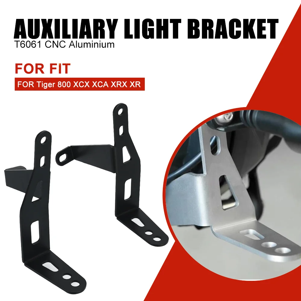 

For Tiger 800 XCX XCA XRX Accessories Auxiliary Light Bracket Additional Lights Bracket Driving Mount LED Light Mount Tiger800