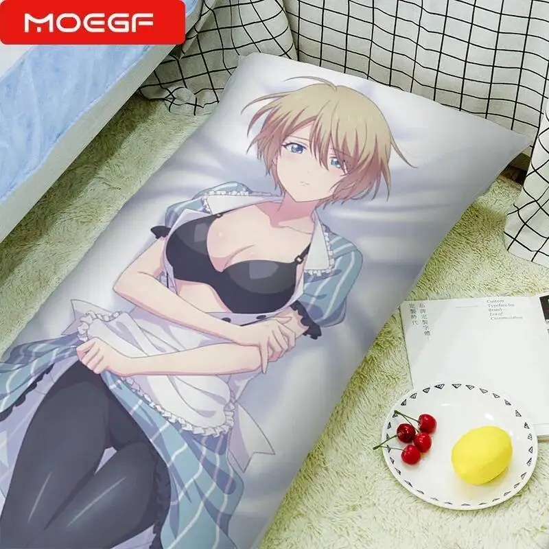 أنيمي Dakimakura المخدة مقهى شرفة وآلهةها Akane Hououji شخصية كيس وسادة 50X160cm #4