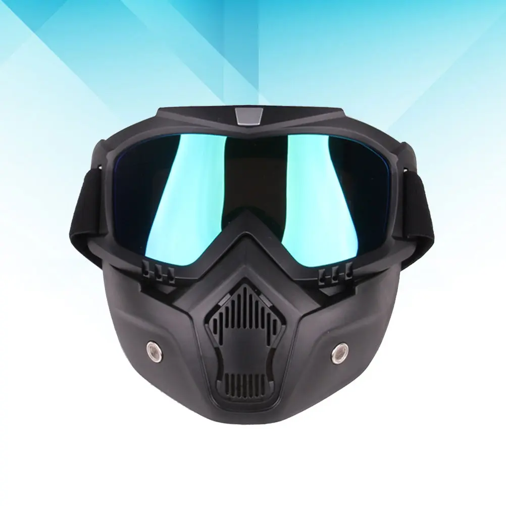 

Ski Snowboard Goggles Anti-Fog Compatible Extra Long Strap Over Glasses Winter Riding Eye Protection Motorbike