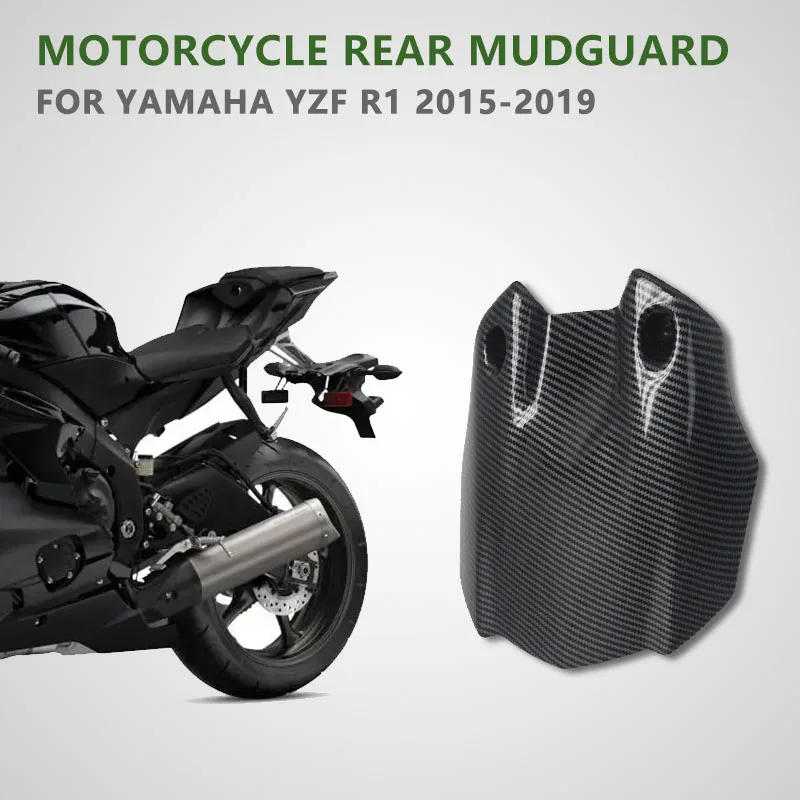 for Yamaha YZFR1 YZF R1 2015 2016 2017 2018 2019 Motorcycle Rear Mudguard Rear Tire Cleat Splash Fender Guard Fairing