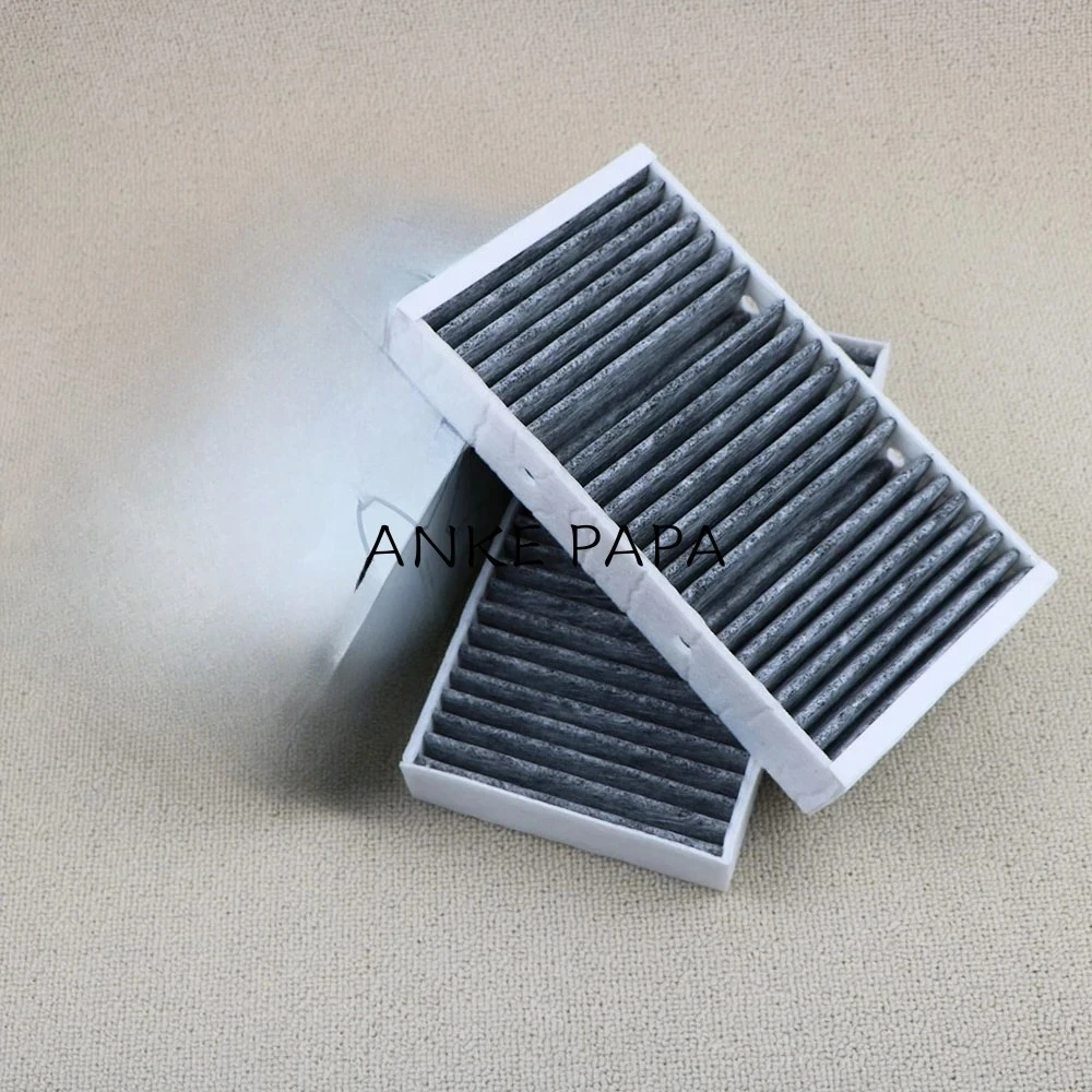 For Mercedes-Benz M-Class GLE W166 Coupe C292 GL-Class GLS X166 Activated Carbon Pollen Cabin Air Filter 1668307201 1668300318