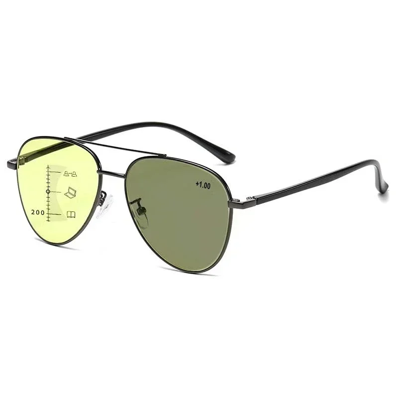 ERIKOLE Progressive Multifocal Reading Glasses Photochromic Night Vision 3